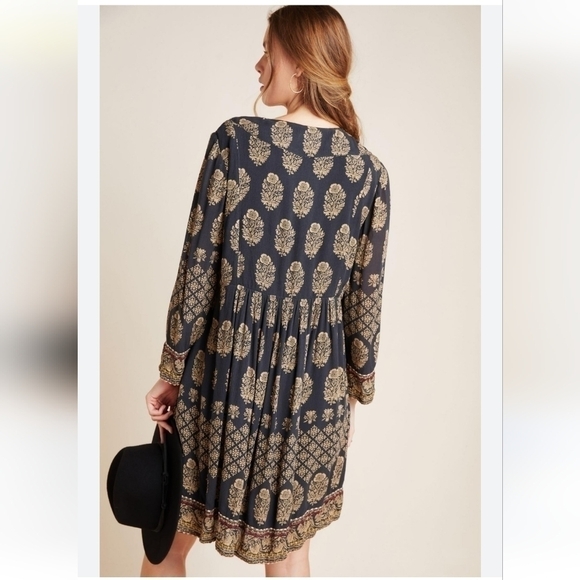 NWT Anthropologie Maeve Avalon Shift Dress XS - Picture 5 of 5